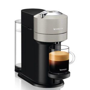 Nespresso x Breville Vertuo Next Coffee and Espresso Machine Light Grey EUC